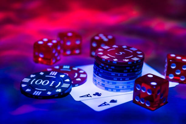 Live dealer blackjack table with multiple camera angles